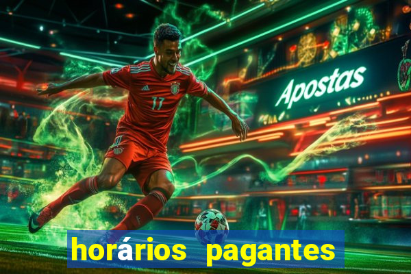 horários pagantes fortune tiger madrugada